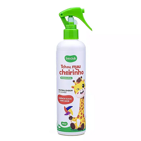Tchau Mau Cheirinho Neutralizador de Cheiros 300 ml - Bioclub Baby
