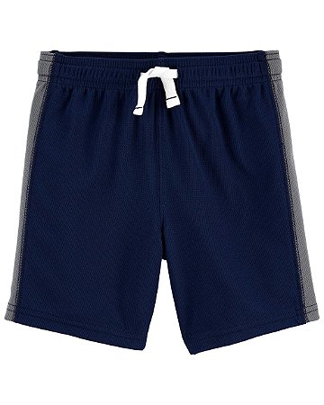 Bermuda Sport Azul Marinho - 12m (9 a 12 meses) - Carter's