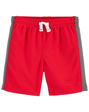Bermuda Sport Vermelho - 24m (18 a 24 meses) - Carter's