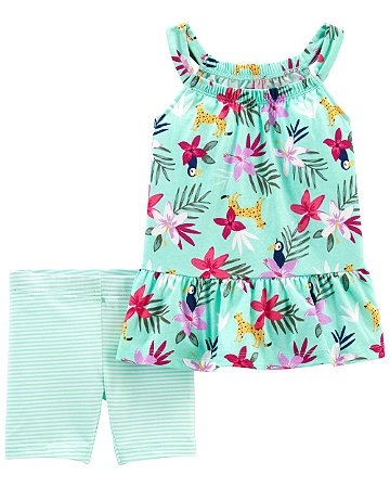 Conjunto 2 Peças Onça/Tucano - 3m (1 a 3 meses) - Carter's