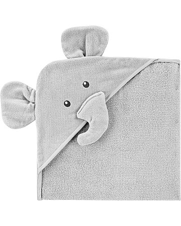 Toalha Elefante Cinza - Carter's