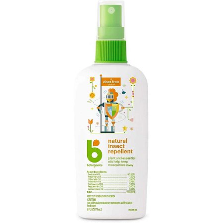 Repelente Spray 177 ml - Babyganics