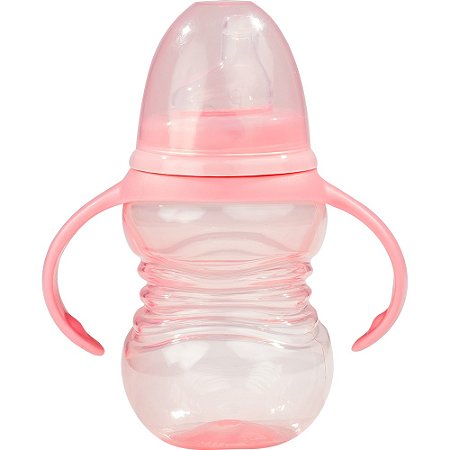 Copo de treinamento com alça - Rosa - Buba