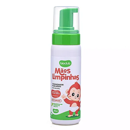 Mãos Limpinhas Higienizador 200 ml - Bioclub Baby
