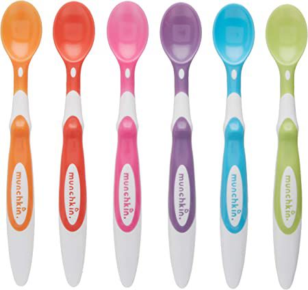 Colher Infantil 6 unidades Coloridas - Munchkin