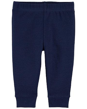 Calça Jogger Azul Marinho - 6m (3 a 6 meses) - Carter's