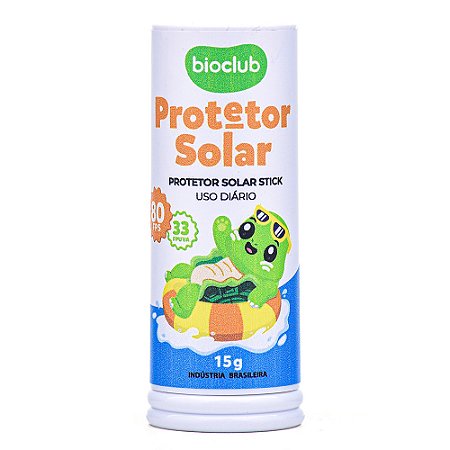 Protetor Solar Stick Solzinho 15 g - Bioclub Baby
