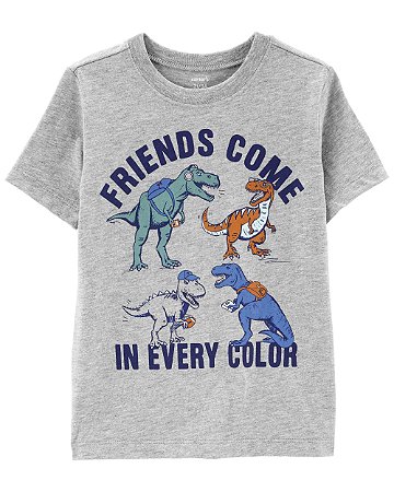 Camiseta Cinza Friends - 2T (2 a 3 anos) - Carter's