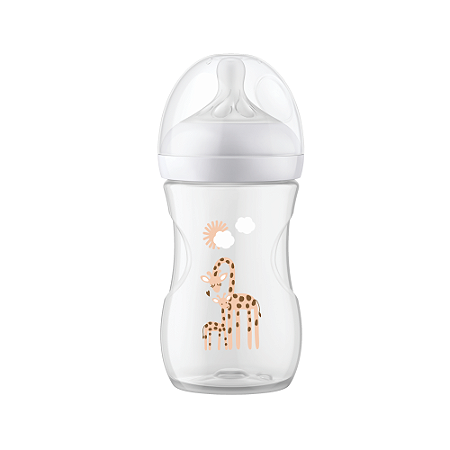 Mamadeira Pétala 3.0 260 ml Girafa - Philips Avent