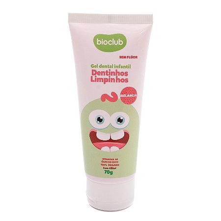 Gel Dental Melancia sem Flúor - Bioclub Baby