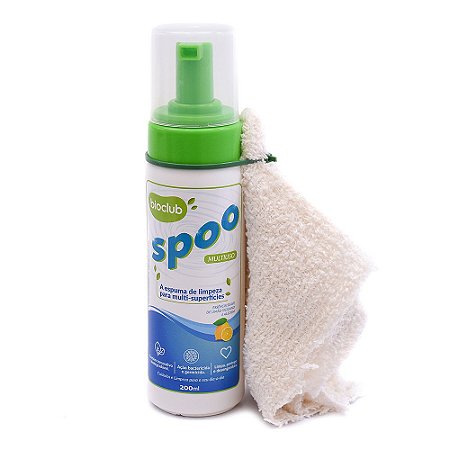 Spoo Multi limpeza Espuma 200 ml - Bioclub Baby