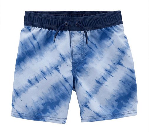 Bermuda Tie Dye Azul - 2T (2 a 3 anos) - Oshkosh
