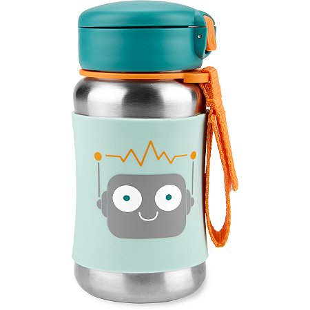 Garrafa de Aço Inox Robô - Skip Hop
