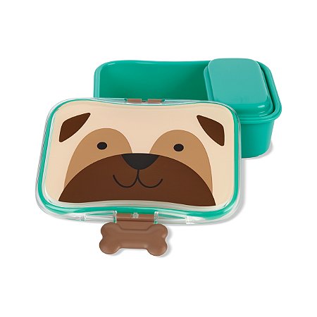 Kit Lanche Zoo Cachorro Pug - Skip Hop