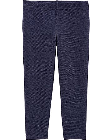 Calça Legging Jeans - 3T (3 a 4 anos) - Carter's