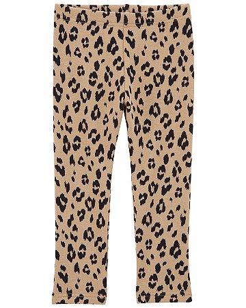 Calça Legging Leopardo - 12m (9 a 12 meses) - Carter's