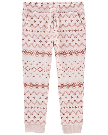 Calça Jogger Love Rosa - 24m (18 a 24 meses) - Carter's