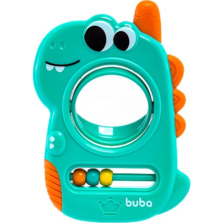 Chocalho com Espelhinho Dino - Buba