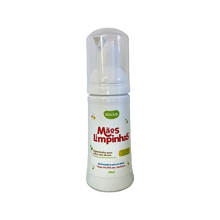 Mãos Limpinhas Higienizador 50 ml - Bioclub Baby
