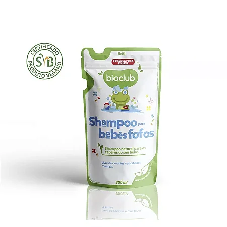 Refil Sache Shampoo 300 ml - Bioclub Baby