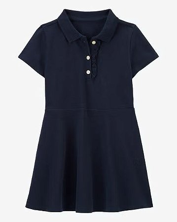 Vestido Polo Azul Marinho - 2T (2 a 3 anos) - Oshkosh