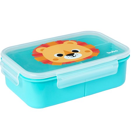 LunchBox com divisórias Buba Zoo Leão - Buba