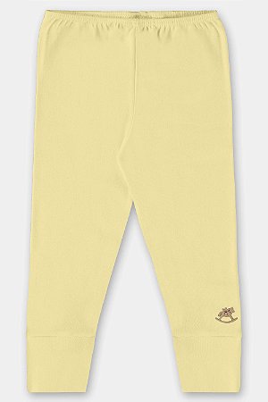 Calça em Suedine Amarelo Melão - Tam G - Up Baby
