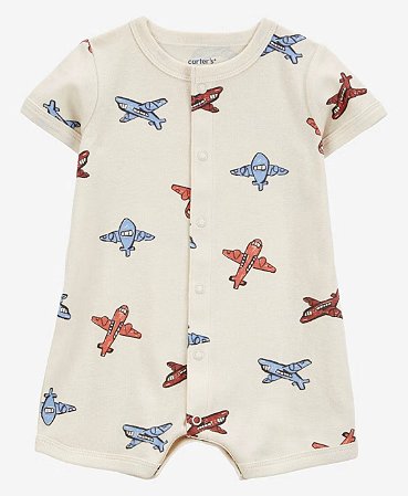 Romper Avião - 18m (12 a 18 meses) - Carter's