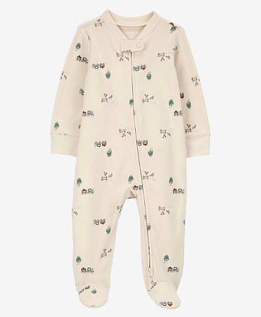 Pijama com pezinho Caminhãozinho - RN - Carter's