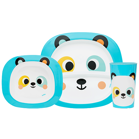 Kit Refeição Buba Zoo Panda - Buba