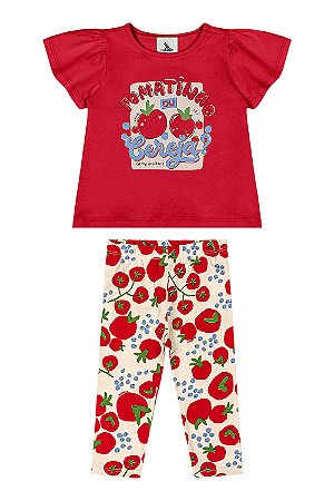 Conjunto Tomatinho Vermelho - Tam 2 - Quimby