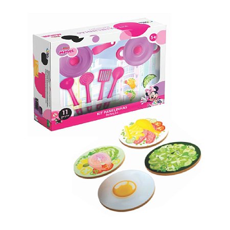 Kit Panelinhas Refeição MInnie - Pais & Filhos