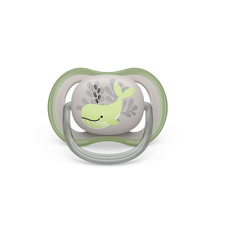 Chupeta Ultra Air Individual Baleia - 6 a 18 meses - Philips Avent