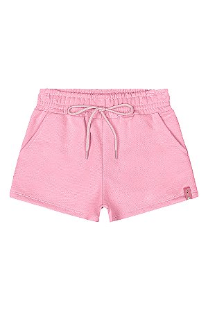 Short em moletom Rosinha - Tam 4 - Quimby