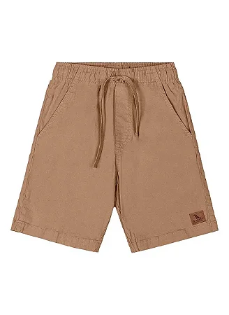 Bermuda em Sarja Bege - Tam 4 - Quimby