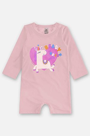 Macaquinho UV Rosinha Prisma - Tam 1 - Up Baby