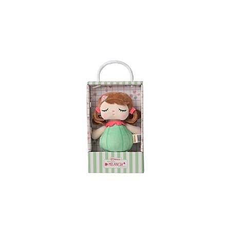Boneca Mini Angela Frutas Melancia 20 cm - Metoo