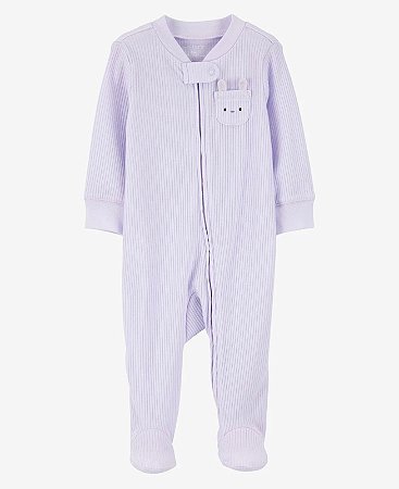 Pijama Bolso Coelhinho Lilás - RN - Carter's