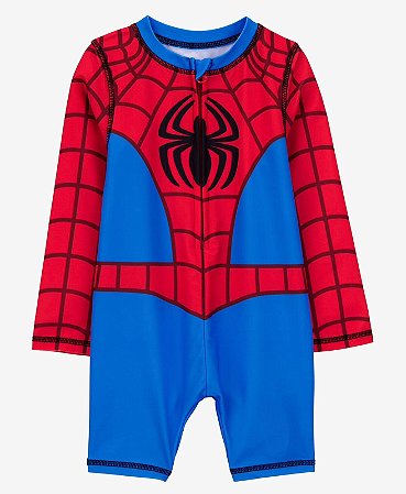 Macacão UV Homem Aranha - 2T (2 a 3 anos) - Carter's