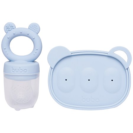 Kit Porta Frutinha e Forminha Azul - Buba