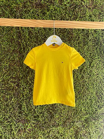 Camiseta Clássica Amarelo Fruit Tam 3 - Tommy Hilfiger