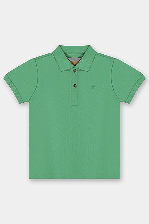 Polo Suedine Premium Verde Tam 6 - Up Baby
