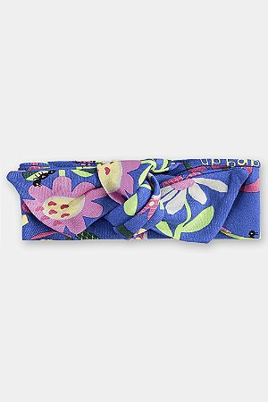 Faixa de Cabelo Flores Azul - Tam Único - Up Baby