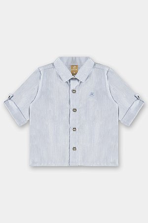 Camisa Voil Azul P - Up Baby