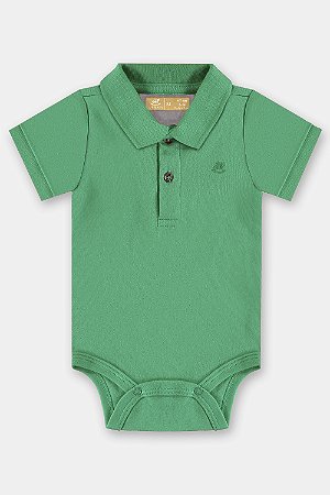 Body Polo Verde G - Up Baby