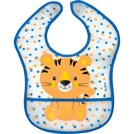 Babador com Bolso Tigrinho - Buba