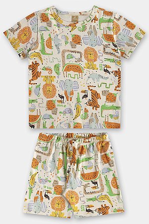 Pijama Short Safari - Tam 6 - Up Baby
