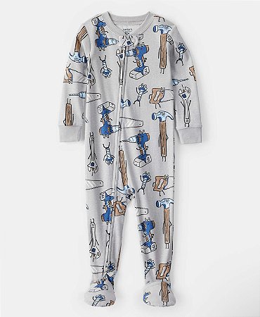 Pijama Ferramentas - 12m (9 a 12 meses) - Carter's