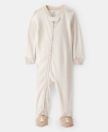 Pijama Rhino Marfim - 3T (3 a 4 anos) - Carter's