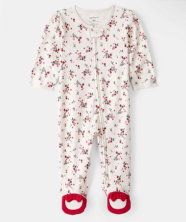 Pijama Sapato Laço Vermelho - RN - Carter's